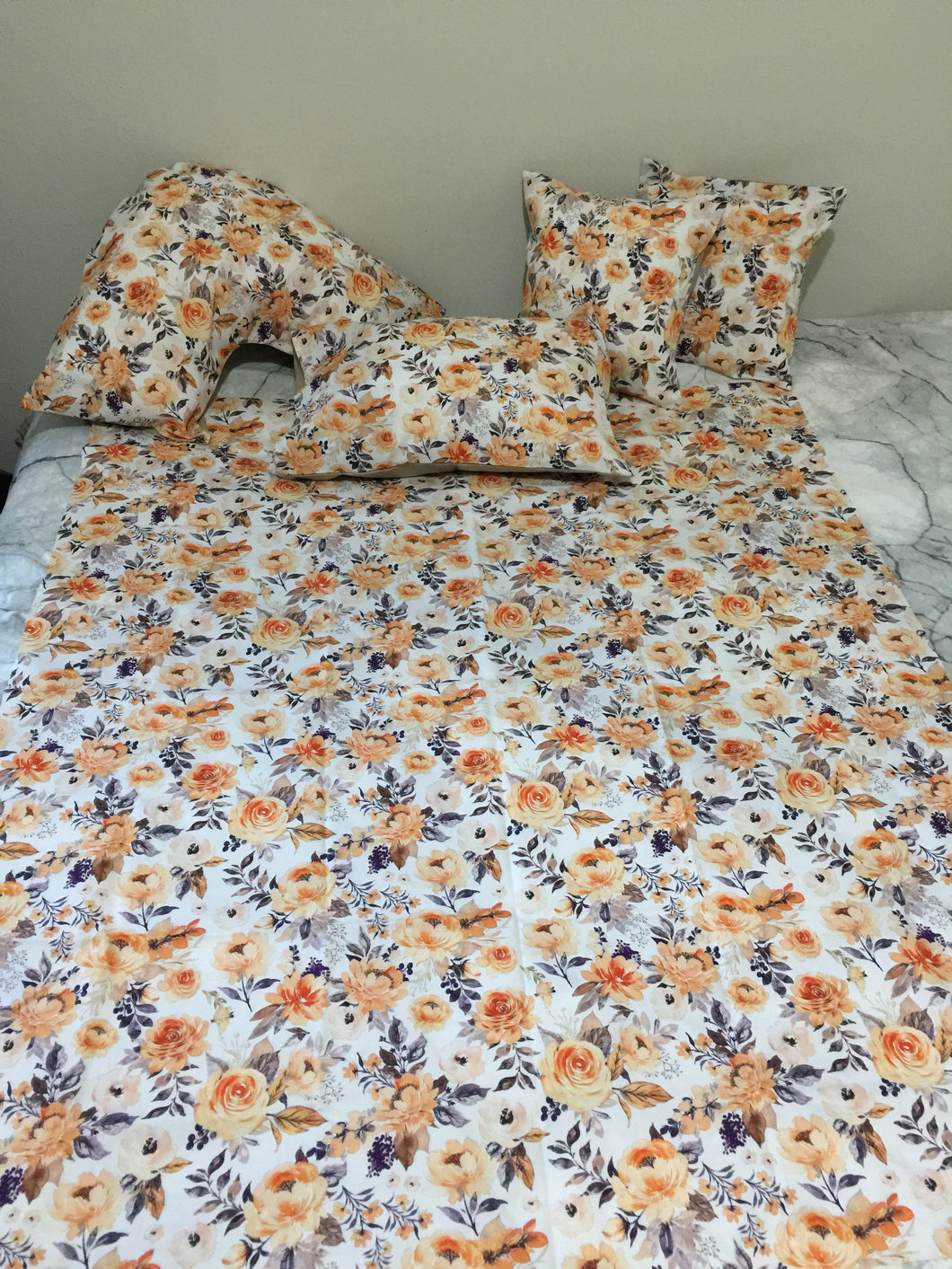 Cot set - Floral 8