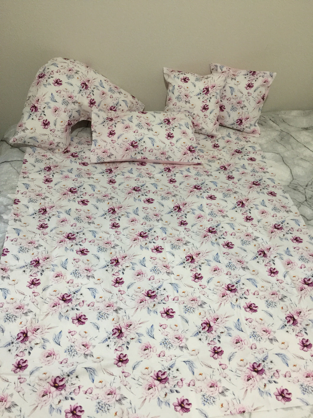 Cot set - Floral 9