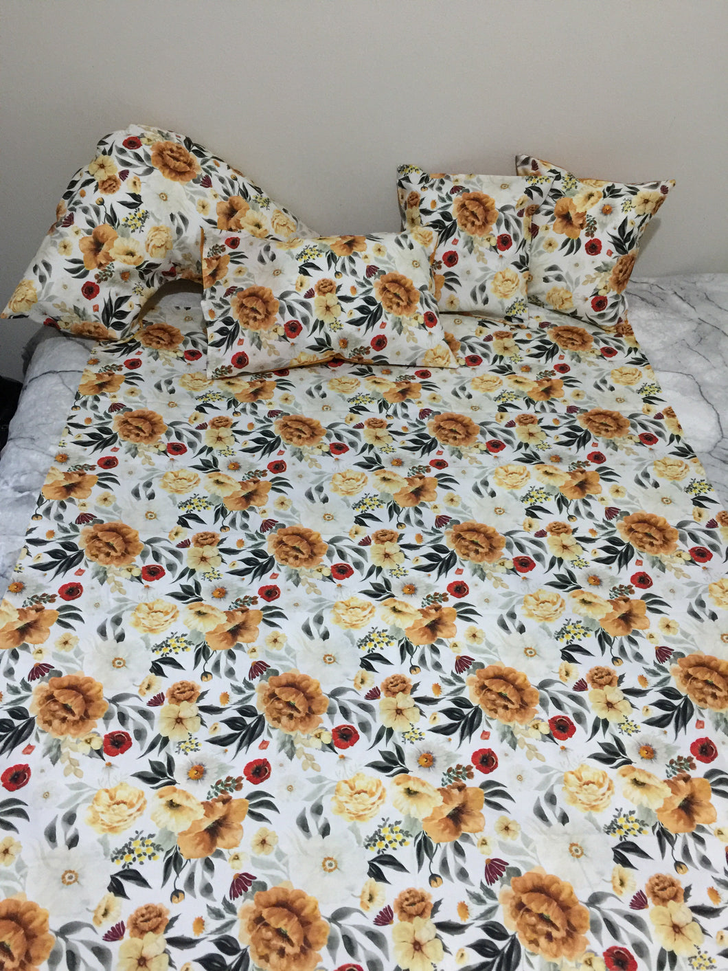 Cot set - Floral 10